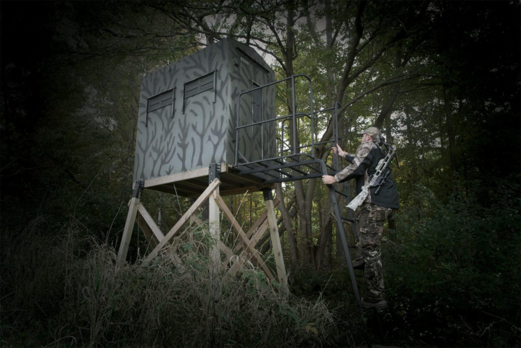 Hunt Comfort Scout Tree Stand Seat - BLB Outdoors, Shadow Hunter Blinds