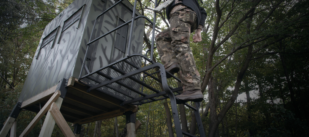 Hunt Comfort Scout Tree Stand Seat - BLB Outdoors, Shadow Hunter Blinds